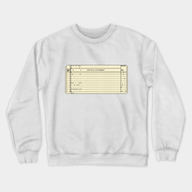 Pixel Punch Card Crewneck Sweatshirt by Vampireslug